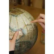 Pulitura globo terrestre - anteprima