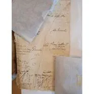 Risarcimento strappo su carta del 1600 - anteprima