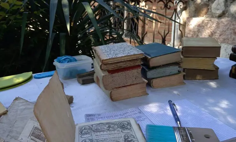 Restauro opere su carta